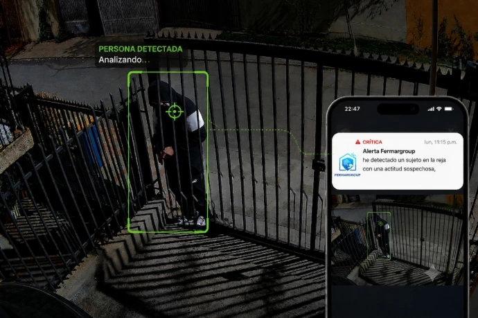 una notificacion real de fermarsecure 
